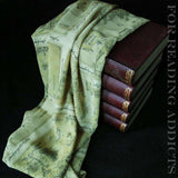 Lord of the Rings Map Handmade Infinity Scarf Limited Edition - Gifts For Reading Addicts