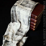 Peter Pan and Wendy Book Handmade Infinity Scarf Limited Edition - Gifts For Reading Addicts