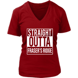 "Fraser's Ridge" V-neck Tshirt - Gifts For Reading Addicts