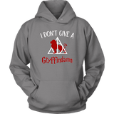 "I Don't Give A Gryffindamn" Hoodie - Gifts For Reading Addicts