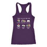 "Things I Do In My Spare Time" Women's Tank Top - Gifts For Reading Addicts