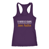"I'd Rather Be reading JA" Women's Tank Top