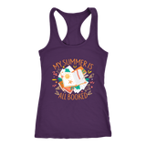 "My Summer Is All Booked" Women's Tank Top - Gifts For Reading Addicts