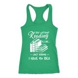 "a day without" Women's Tank Top - Gifts For Reading Addicts
