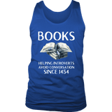 "Books" Men's Tank Top - Gifts For Reading Addicts