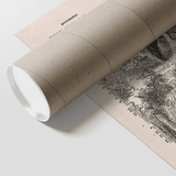 "We're all mad here"Alice in wonderland vintage dictionary poster - Gifts For Reading Addicts