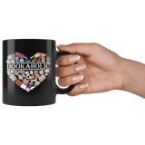 "I am a bookaholic"11oz black mug - Gifts For Reading Addicts