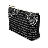 The Night Circus Book Page Accessory Pouch for book lovers - Gifts For Reading Addicts