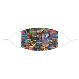 HP Book Covers Fabric Face Mask - Gifts For Reading Addicts