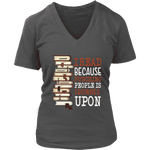 "I Read" V-neck Tshirt - Gifts For Reading Addicts