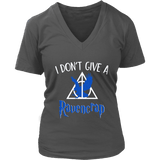 "i Don't Give A Ravencrap" V-neck Tshirt - Gifts For Reading Addicts