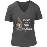 "Women who read" V-neck Tshirt - Gifts For Reading Addicts