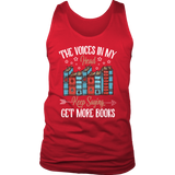 "Get More Books" Men's Tank Top - Gifts For Reading Addicts