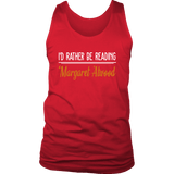 "I'd Rather Be reading MA" Men's Tank Top - Gifts For Reading Addicts