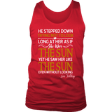 "As if she were the sun" Men's Tank Top - Gifts For Reading Addicts