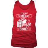 "It's Not Hoarding If It's Books" Men's Tank Top - Gifts For Reading Addicts