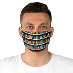 Love Books Spines Fabric Face Mask - Gifts For Reading Addicts