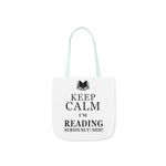 Keep Calm I'm Reading Canvas Tote Bag - Vintage style - Gifts For Reading Addicts