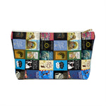 Books pattern Accessory Pouch for book lovers - Gifts For Reading Addicts