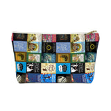 Books pattern Accessory Pouch for book lovers - Gifts For Reading Addicts