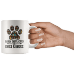 "Dogs and books"11oz white mug - Gifts For Reading Addicts