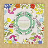 24 Pages Fantasy Dream English Edition Coloring Book For Adult & Children - Gifts For Reading Addicts