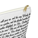 Peter Pan Book Page Accessory Pouch for book lovers - Gifts For Reading Addicts