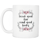 "good books" white 11oz mug - Gifts For Reading Addicts