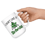 "i Don't Give A Slythershit"15oz White Mug - Gifts For Reading Addicts