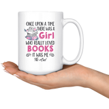 "Once Upon A Time"15oz White Mug - Gifts For Reading Addicts