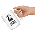 "STFU I'm Reading" 15oz White Mug - Gifts For Reading Addicts