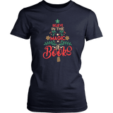 "The magic of books" Women's Fitted T-shirt - Gifts For Reading Addicts