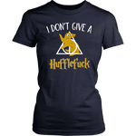 "i Don't Give A Hufflefuck" Women's Fitted T-shirt - Gifts For Reading Addicts