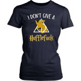 "i Don't Give A Hufflefuck" Women's Fitted T-shirt - Gifts For Reading Addicts