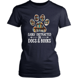 "Dogs and books" Women's Tank Top - Gifts For Reading Addicts