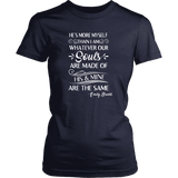 "He's more myself than i am" Women's Fitted T-shirt - Gifts For Reading Addicts