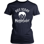 "Not Today" Women's Fitted T-shirt - Gifts For Reading Addicts