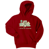 "I otter be reading" YOUTH HOODIE - Gifts For Reading Addicts