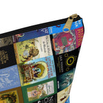 Books pattern Accessory Pouch for book lovers - Gifts For Reading Addicts