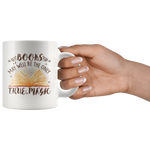 "Books,The Only True Magic"11oz White Mug - Gifts For Reading Addicts