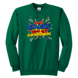 ''Reading gives me"YOUTH CREWNECK SWEATSHIRT - Gifts For Reading Addicts