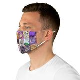 The Color Purple Book Covers Fabric Face Mask - Gifts For Reading Addicts