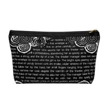 The Night Circus Book Page Accessory Pouch for book lovers - Gifts For Reading Addicts