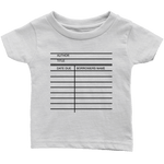 Library Card Infant T-Shirt - Gifts For Reading Addicts