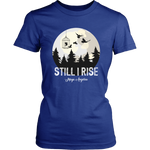 "Still I Rise" Women's Fitted T-shirt - Gifts For Reading Addicts