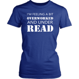 "Under Read" Women's Fitted T-shirt - Gifts For Reading Addicts