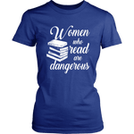 "Women who read" Women's Fitted T-shirt - Gifts For Reading Addicts