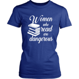 "Women who read" Women's Fitted T-shirt - Gifts For Reading Addicts