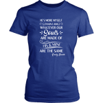 "He's more myself than i am" Women's Fitted T-shirt - Gifts For Reading Addicts