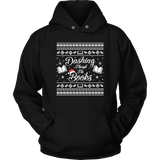 "Dashing Through The Books" Hoodie - Gifts For Reading Addicts